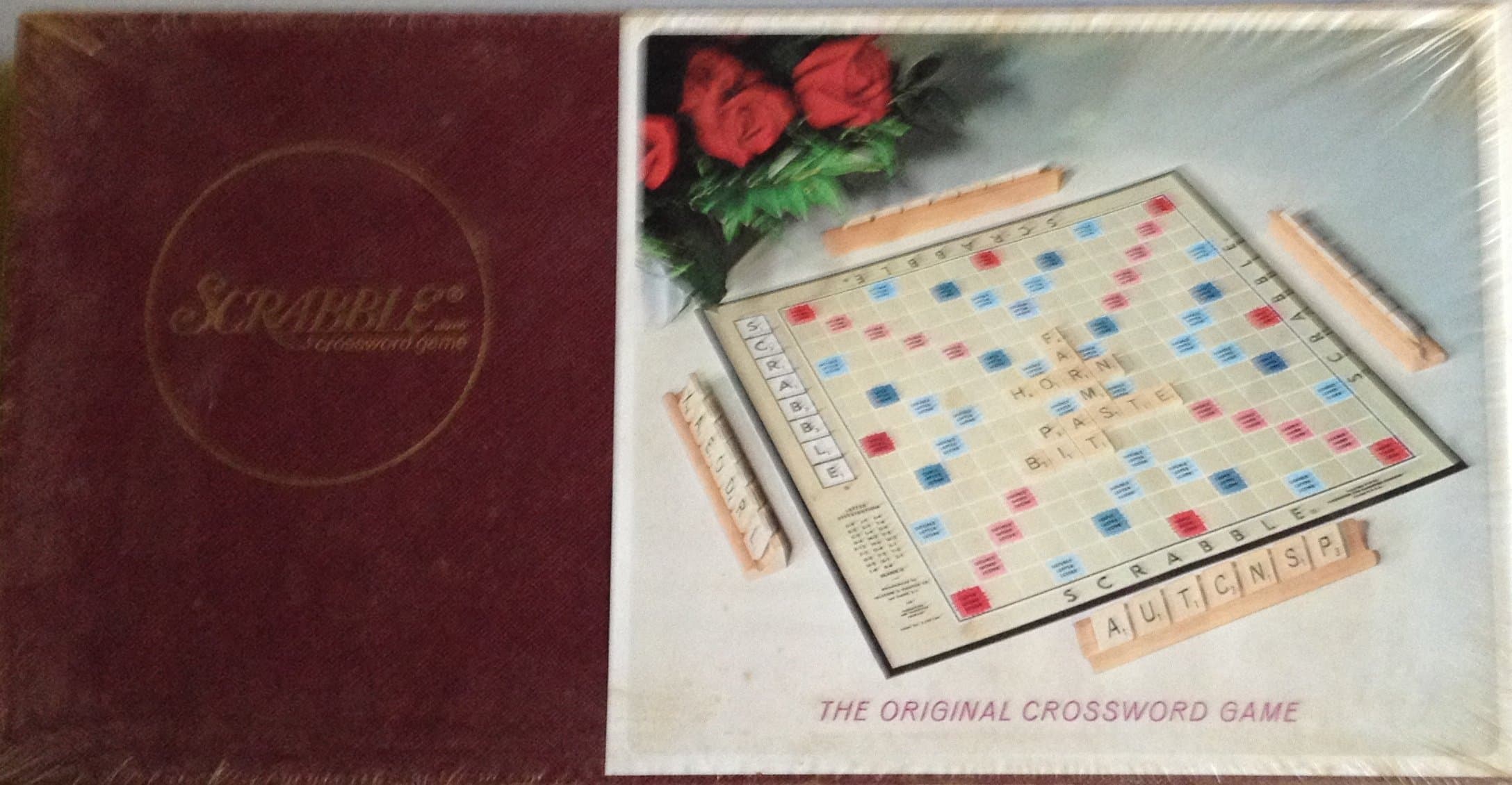 Scrabble Board Game By Selchow & Righter 1971 Edition