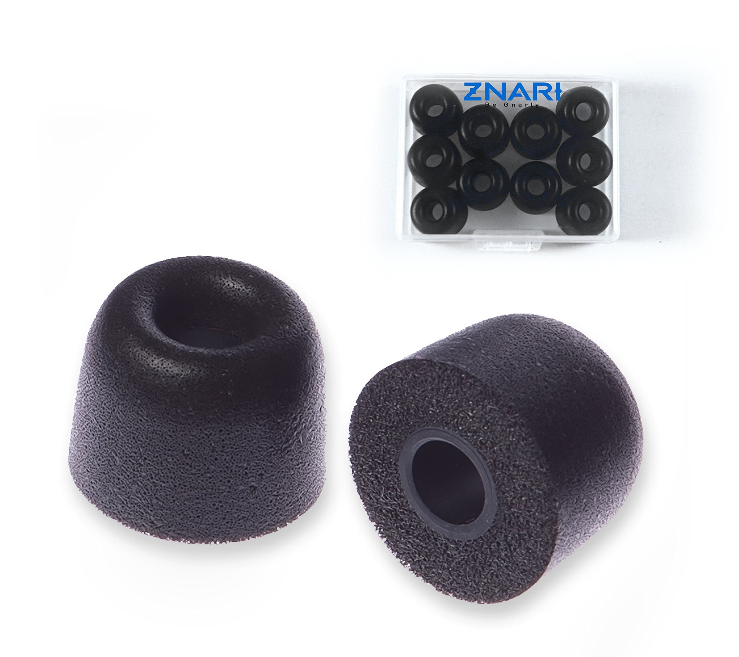 ZNARI Earbud Foam Tips - T500 - 5 Pairs - Small