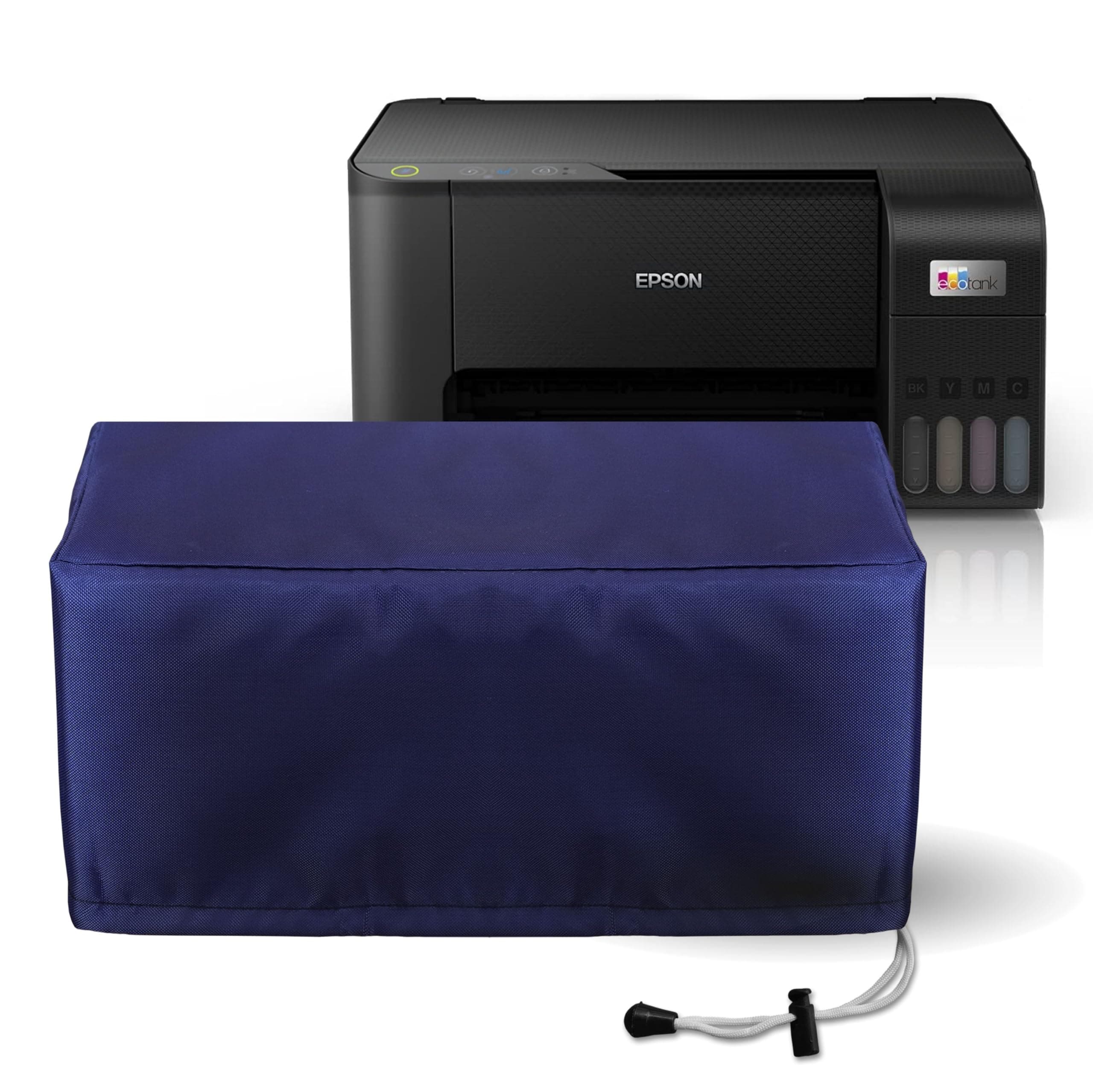 Cranique Dust Proof Nylon Printer Cover for Epson EcoTank All-In-One InkTank L3256 / L3251 / L3252 (Blue)