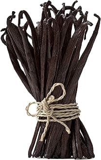 1/4 LB Organic Madagascar Vanilla Beans Whole Grade A Vanilla Pods for Homemade Vanilla Extract and Baking - 4 Ounces