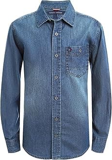 Tommy HilfigerBoy's Max Denm Button Down Shirt