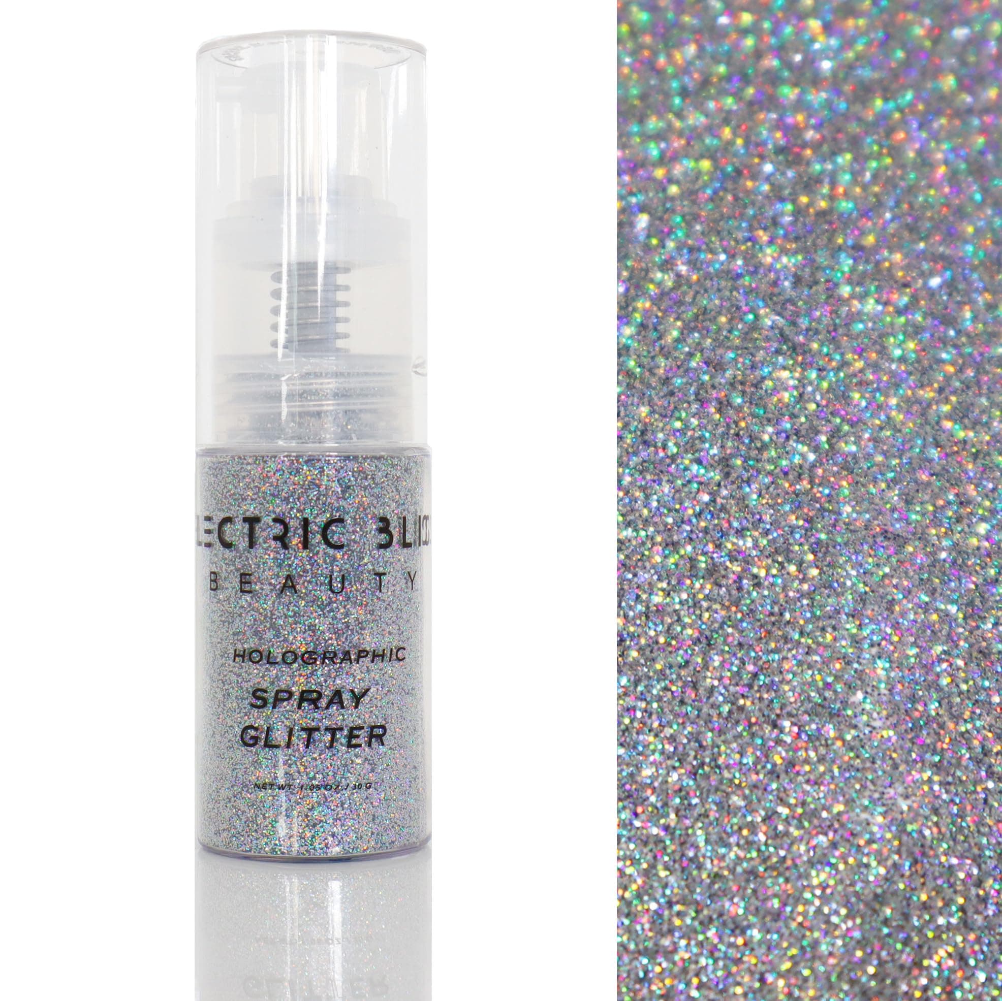 Silver Glitter Spray