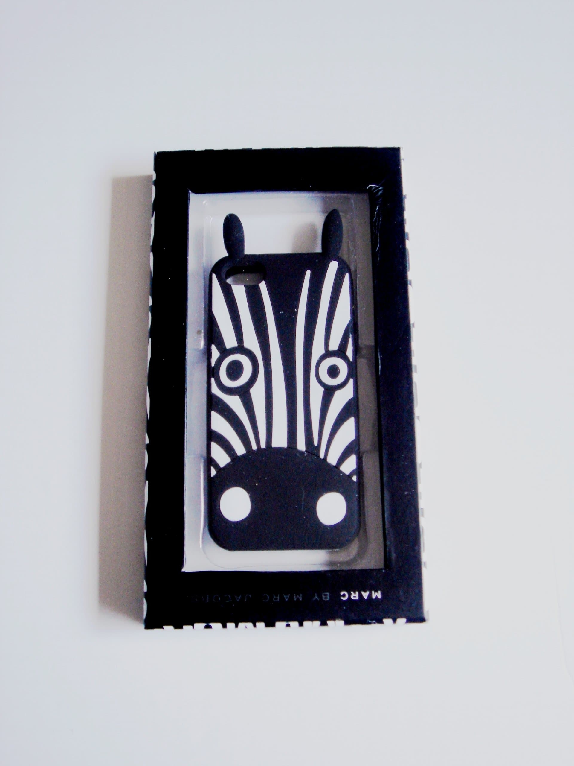 Cartoon Animal Zebra White & Black Soft Silicone Case for iPhone 5