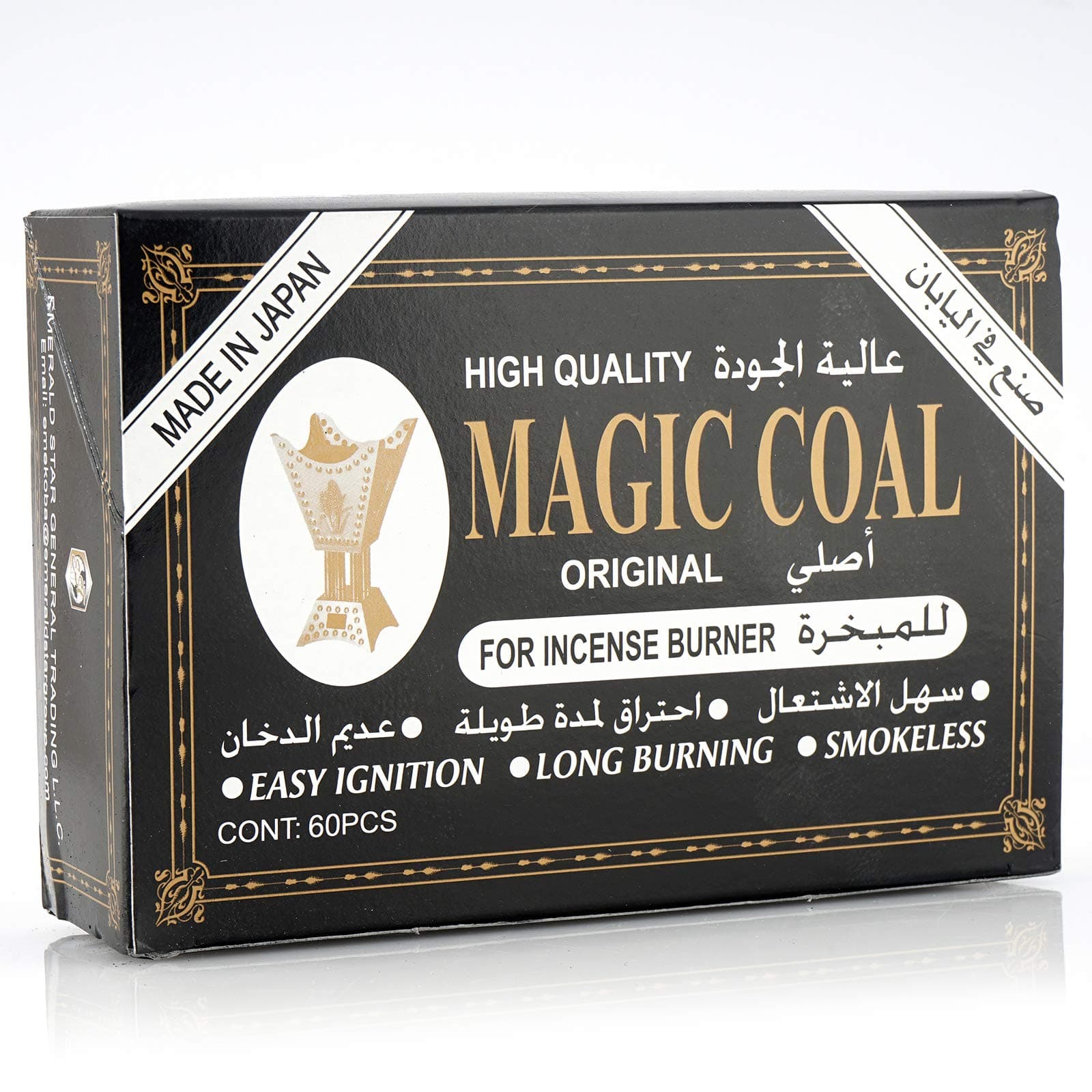 Blor Japan Coal for Incense Burner - 72 Pieces