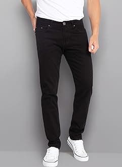 WULFUL Mens Slim Fit Comfortable Stretch Denim Pants