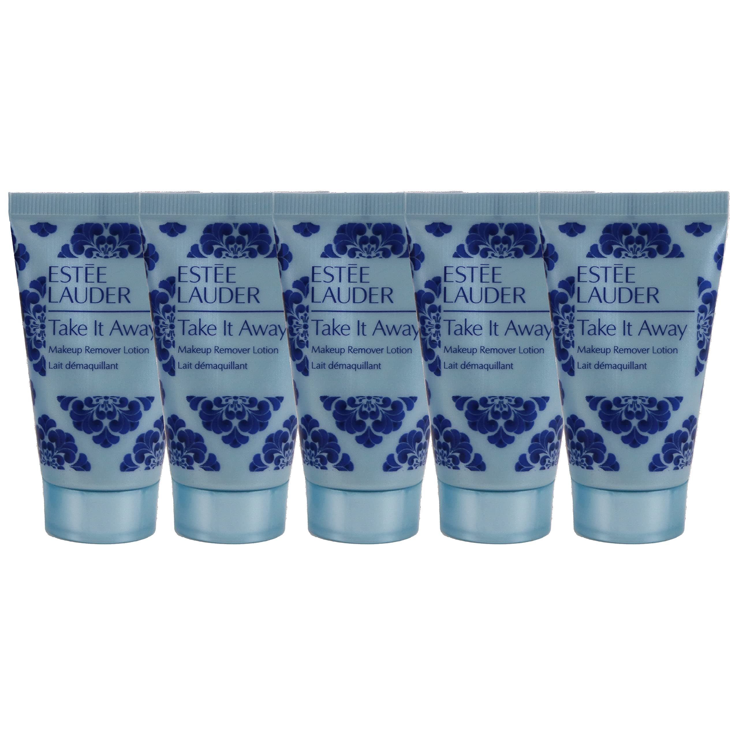 Pack of 5 x Estee Lauder Take It Away Makeup Remover Lotion 1 oz each, Travel Size Unboxed