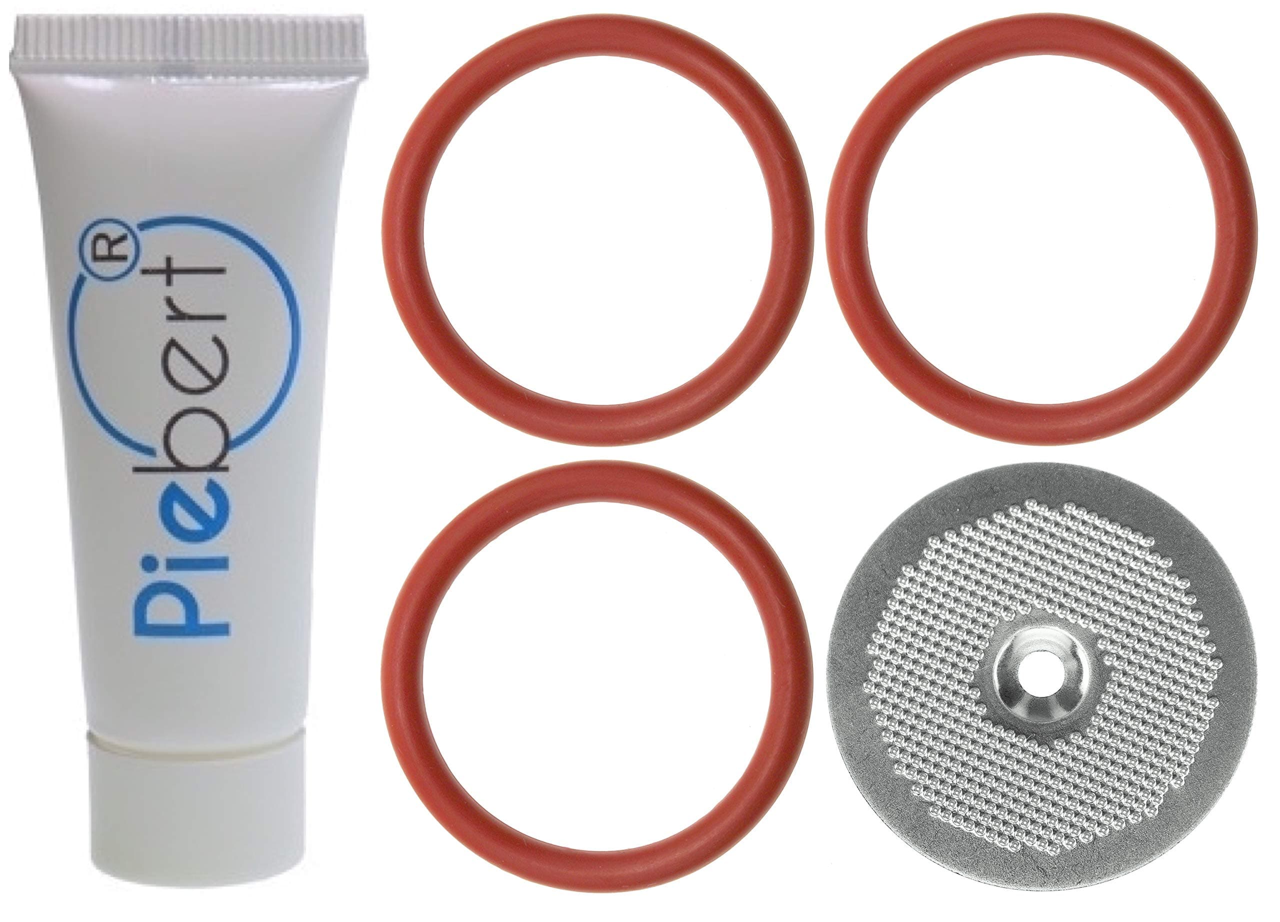 PiebertCare Set 200915 (5 Pieces) for all Delonghi Brewing Groups Including Instructions [QR Code]