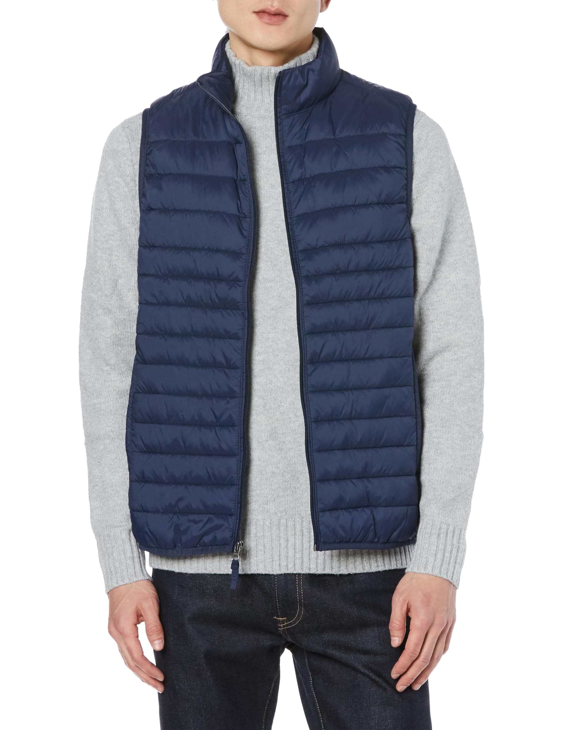 Amazon Essentials Men's Lightweight Packable Waterproof Puffer Vest