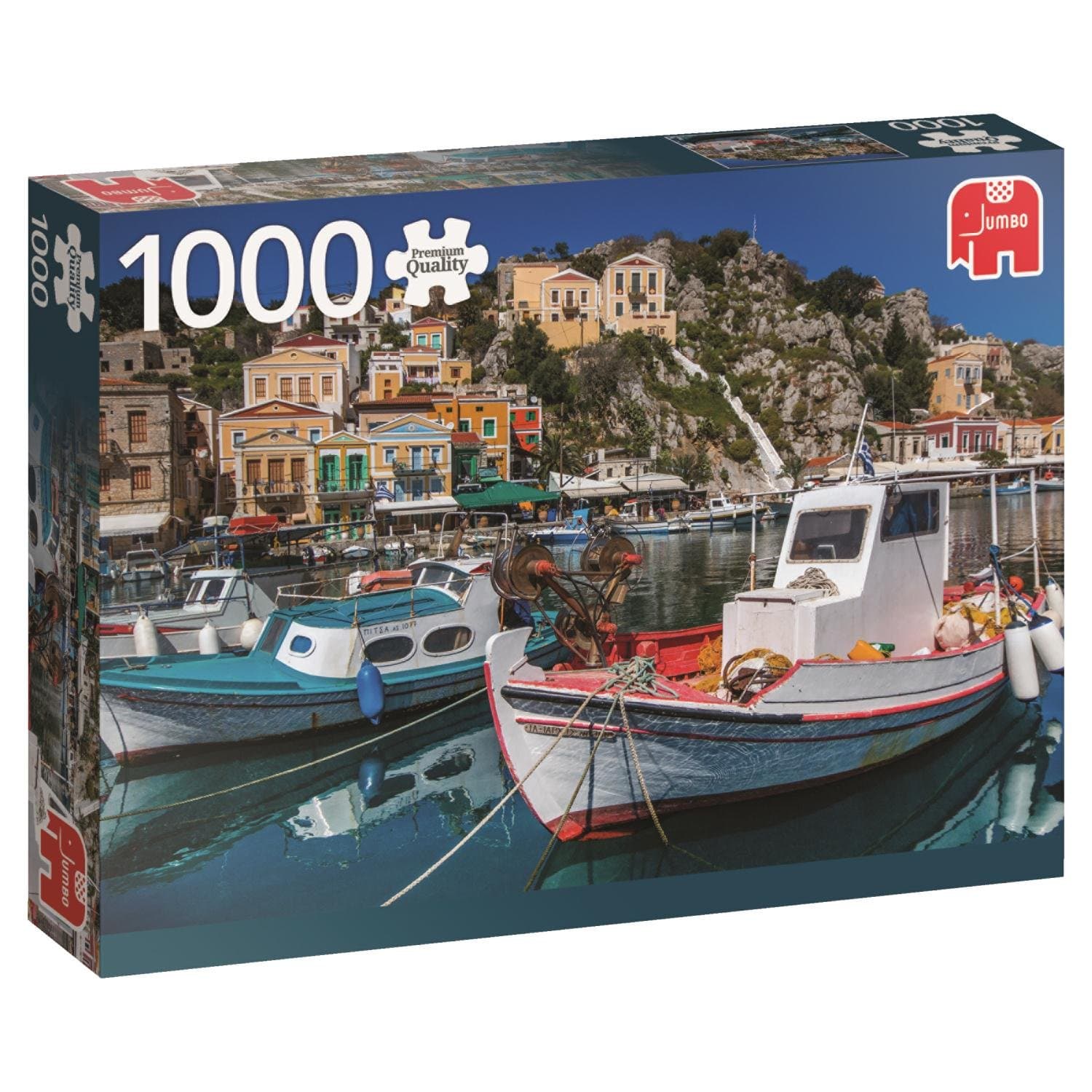 Jumbo Symi Greece Jigsaw Puzzle (1000 Piece)