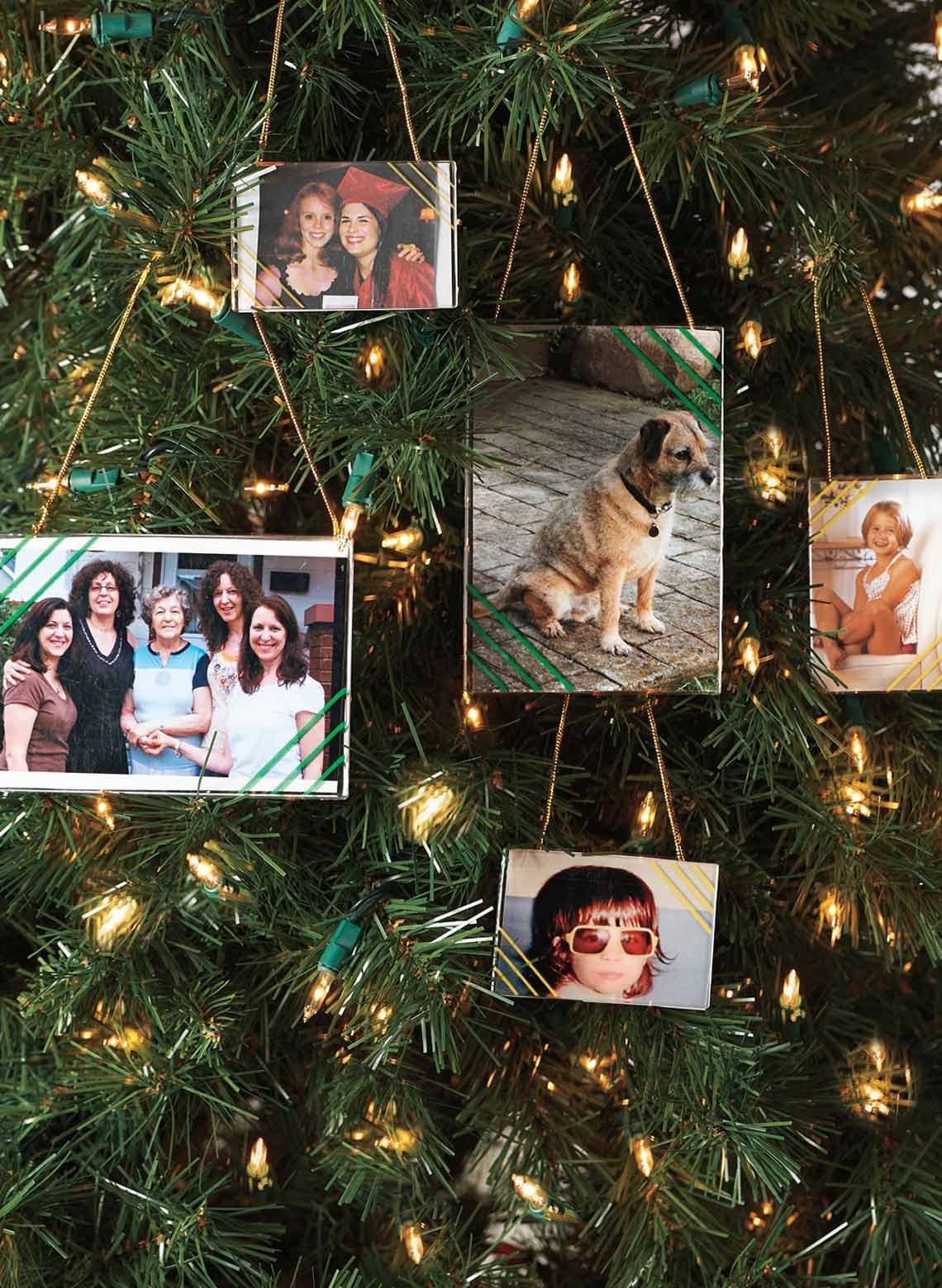 Set of 16 Photo-Frame Ornaments