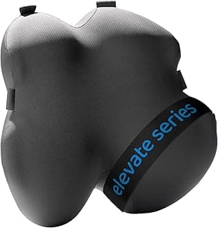 Everlasting Comfort Lumbar Support Pillow for Office Chair - Memory Foam Back Cushion for Car Seat - Promotes Better Posture, Back Pain Relief - Ideal Gaming and Desk Chairs Work and Home Essentials