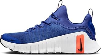Free Metcon 6 Men's Workout Shoes (FJ7127-401, Astronomy Blue/Hyper Crimson/Pale Ivory/Black)