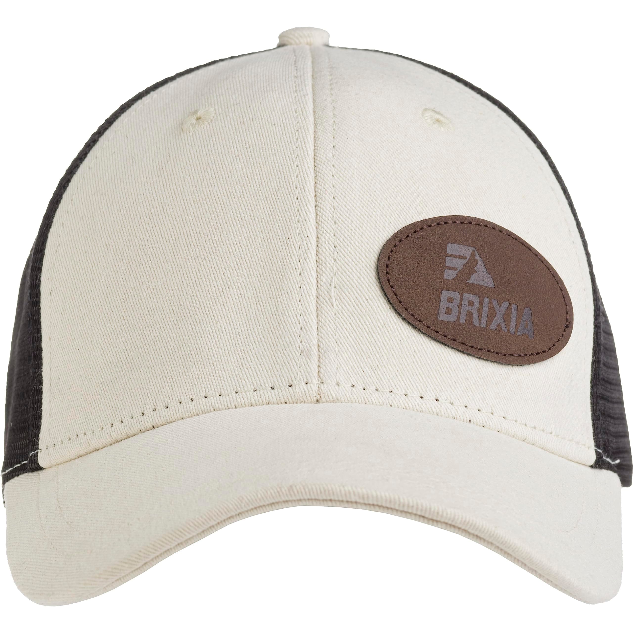 BRIXIA 90050050 GUGLIELMO Hat Unisex White/Black Size OneSize