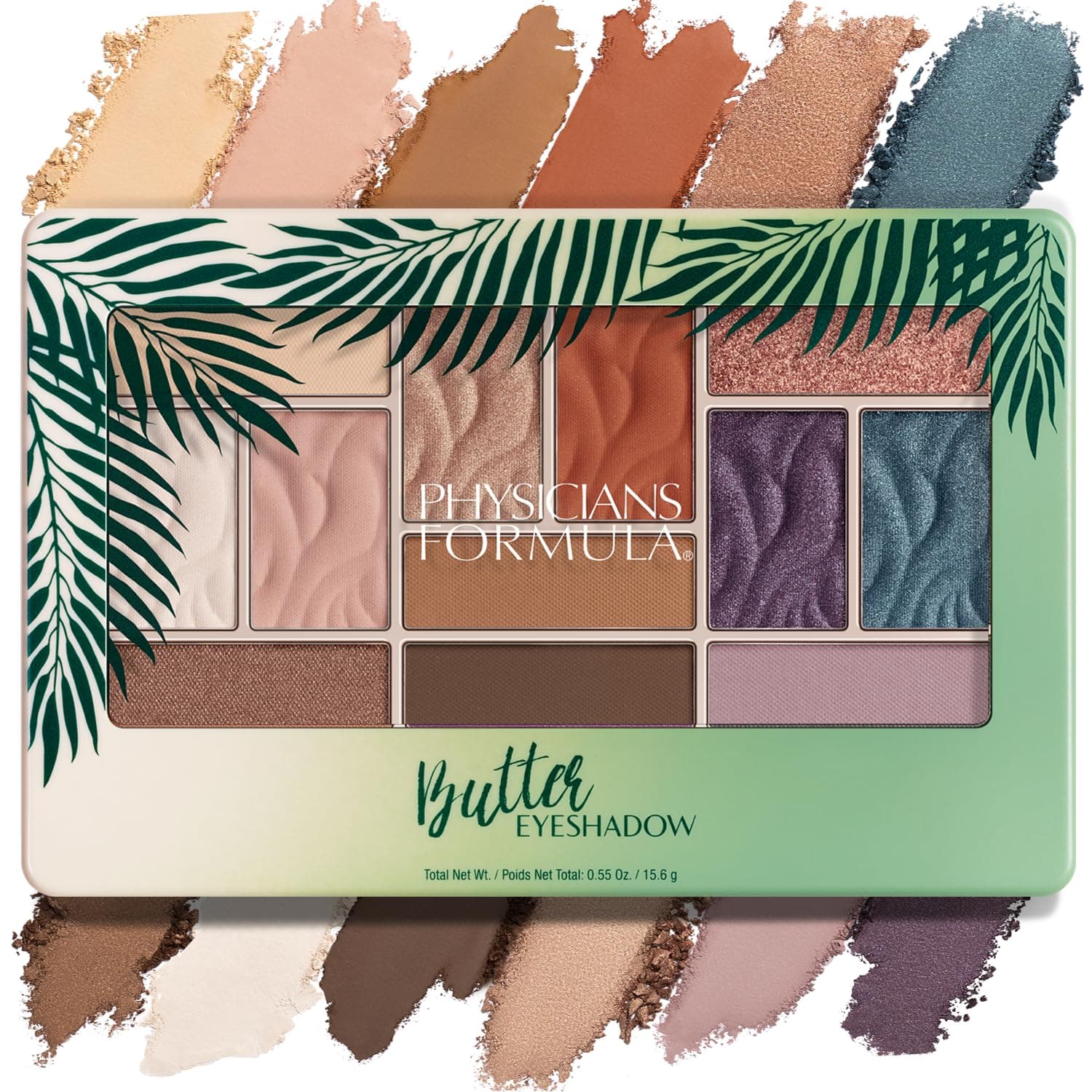 Physicians Formula Butter Eyeshadow Palette - Tropical Days, Multicolor, 15 g