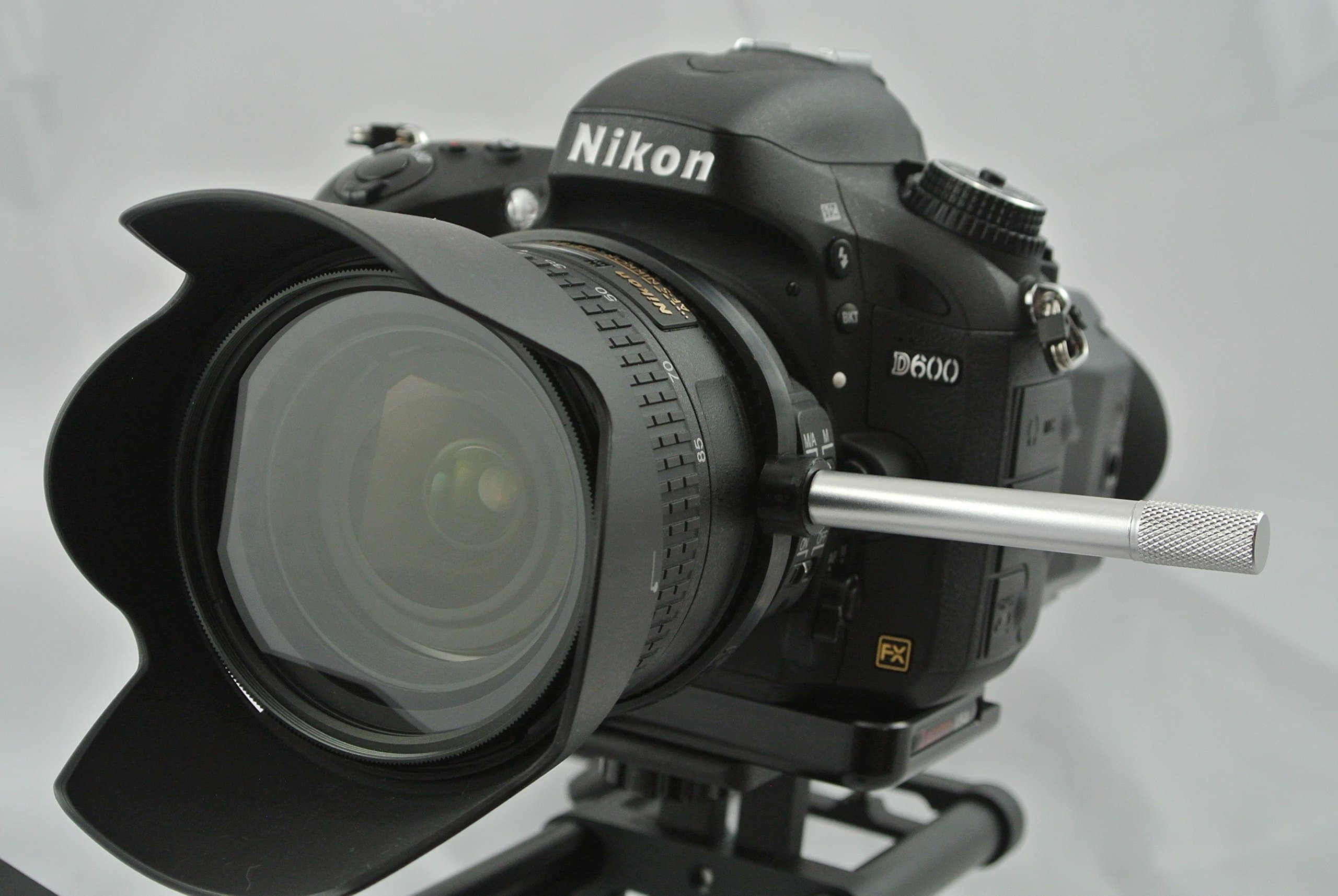 Follow Focus or Zoom Control Polished Finish 2rods 4straps Pack