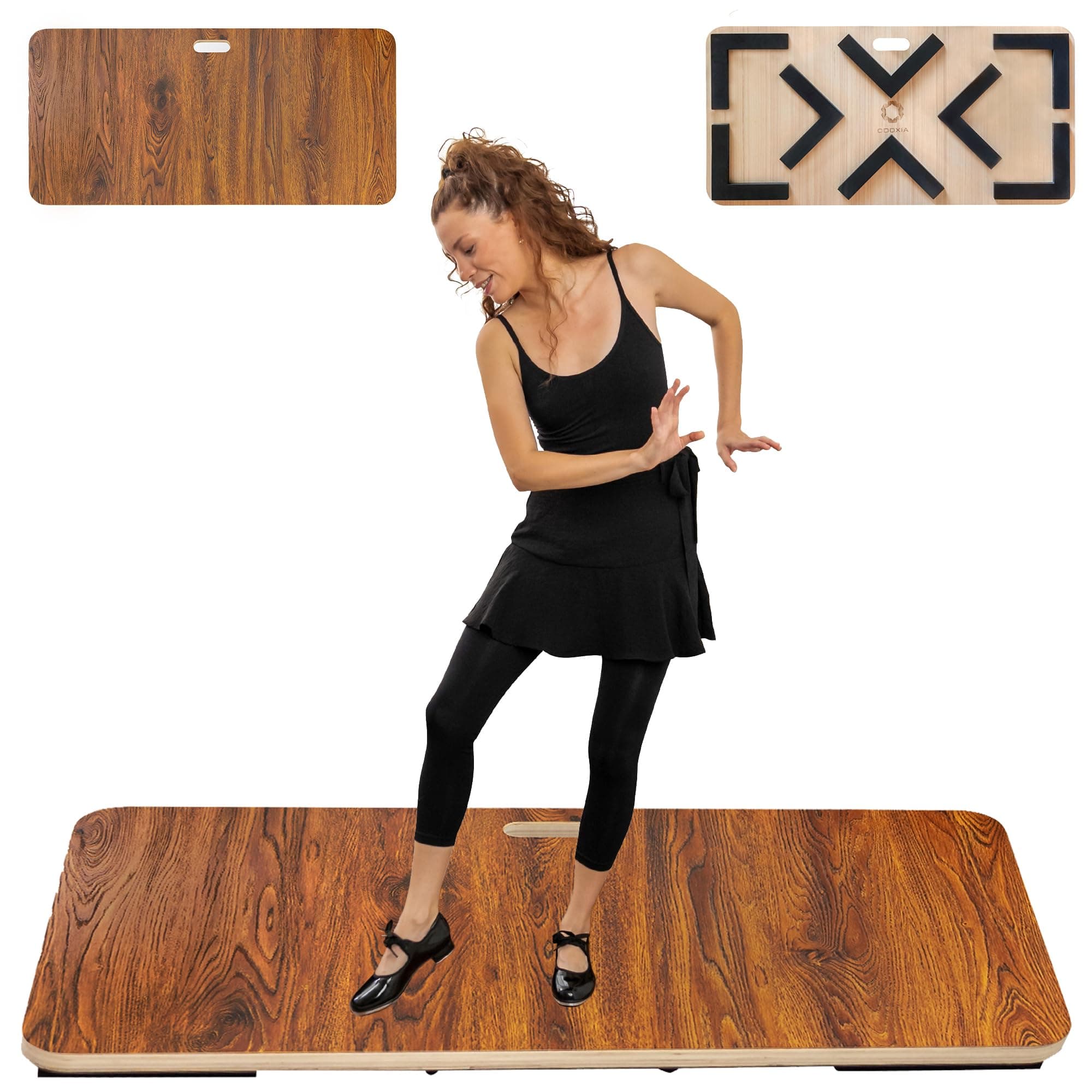 Tap Board for Tap Dance | Portable Dance Floor for All Surfaces | Cushioned Tap Dance Floor | Tap Dance Floor Mat | Dance Practice Floor, Home & Studio | Practice Dance Floor for Peractive Dancers