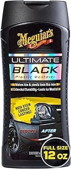 Ultimate Black Plastic Restorer, 12 oz, G15812, H7.29 X W3.034 X D1.889 inches