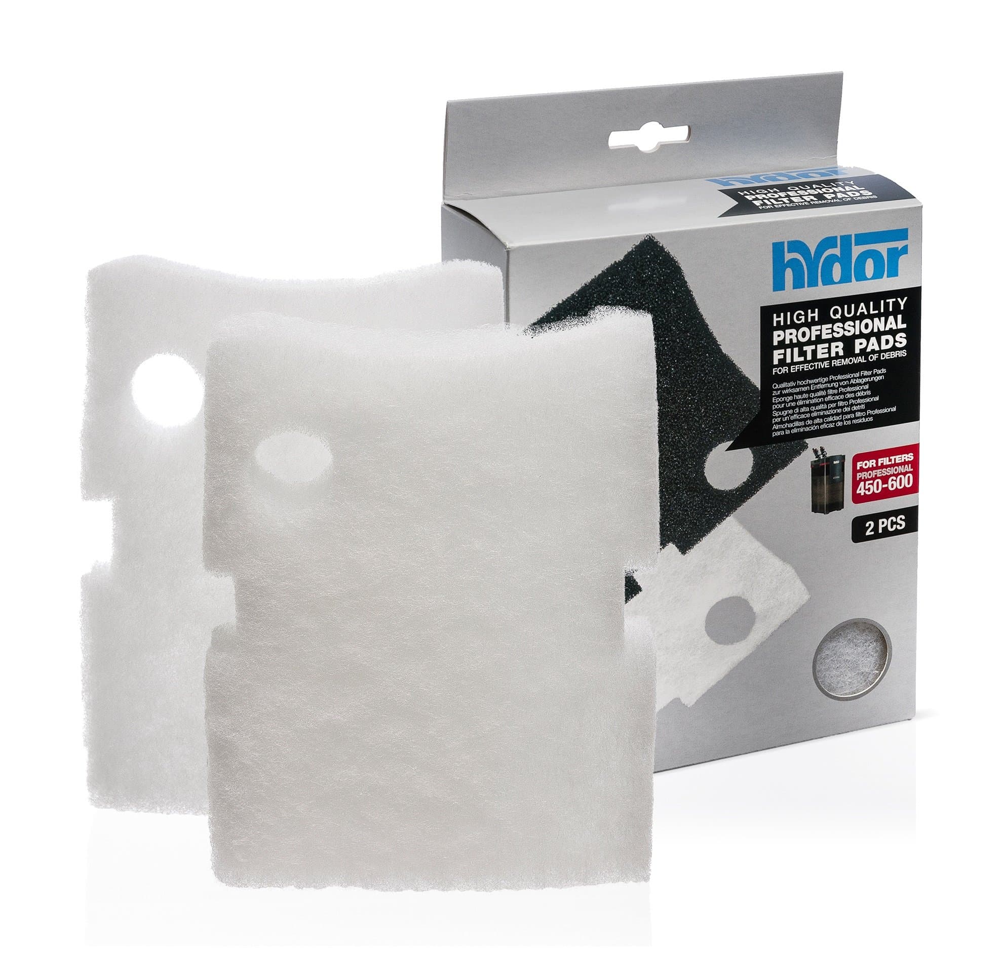 Hydor Pro Large White Sponge Pad 450-600 2/pk