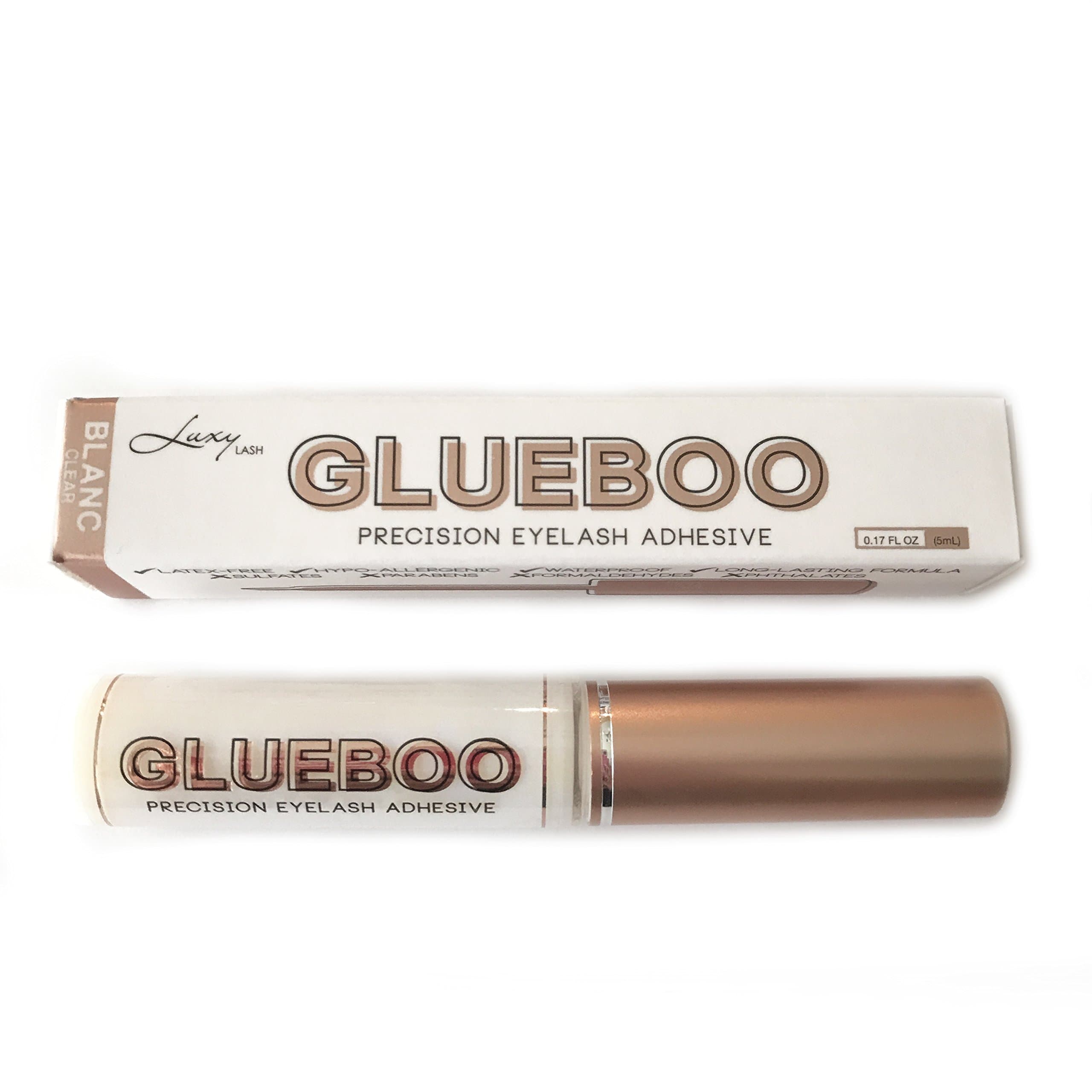 Luxy Lash Glueboo Precision Eyelash Adhesive - White/Clear