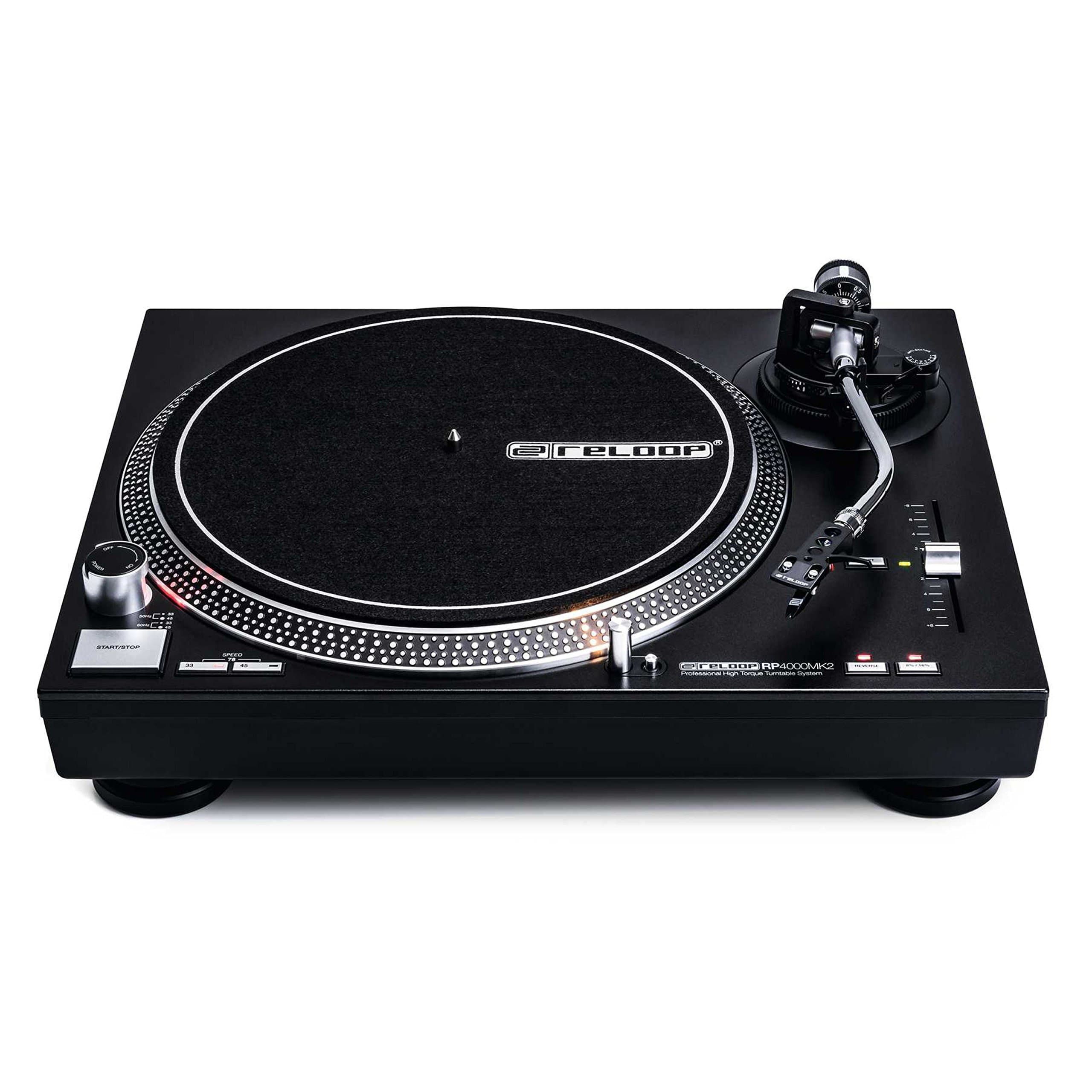 RP-4000 MK2 DJ turntable with strong torque direct drive