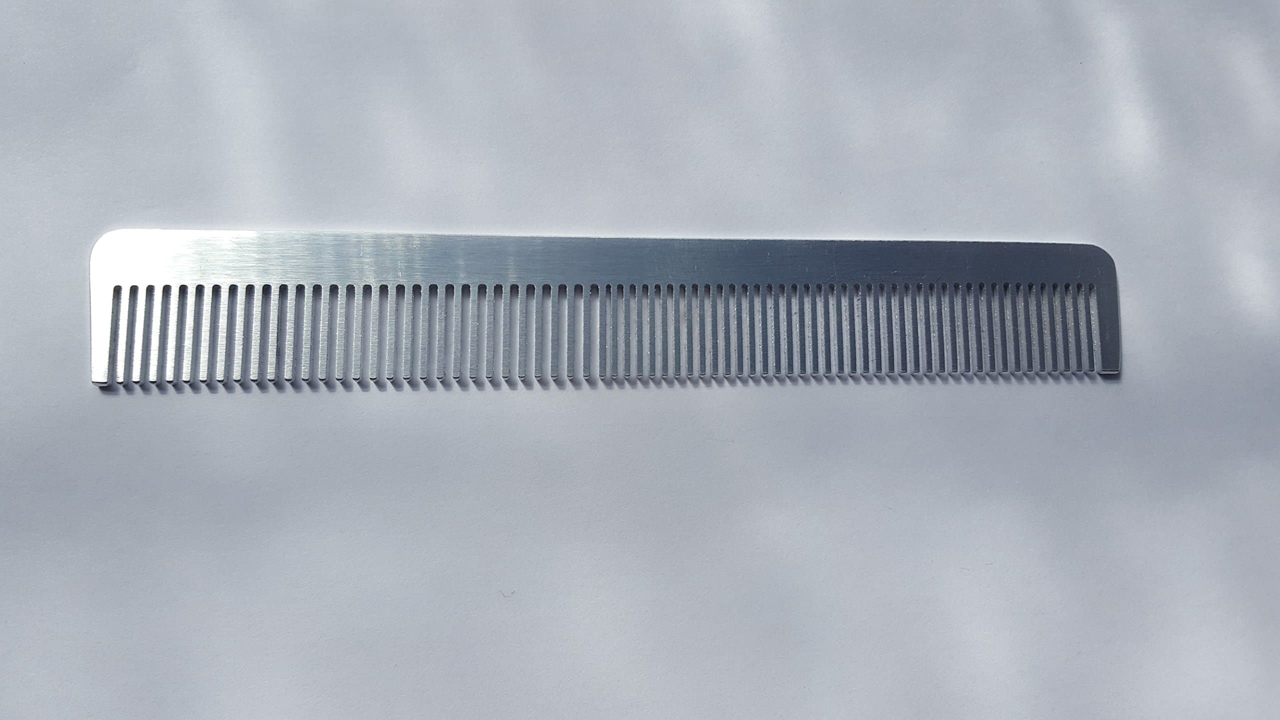 7" Aluminium Metal Pocket Comb