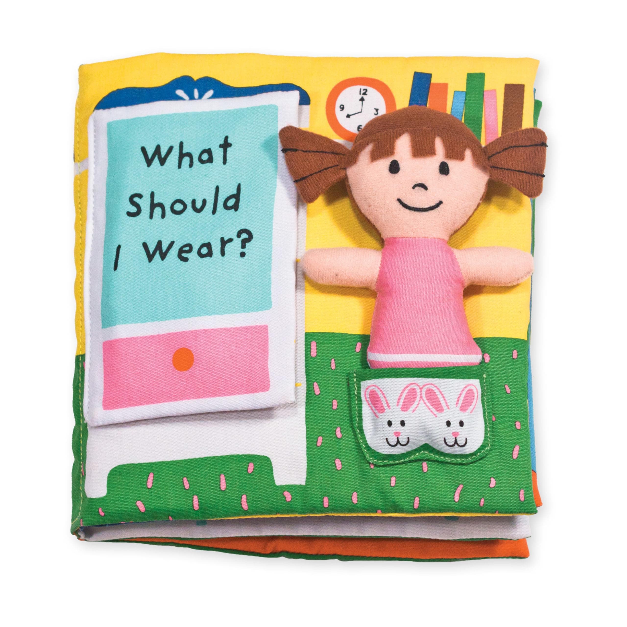 Soft Activity Baby Book - What Should I Wear?
