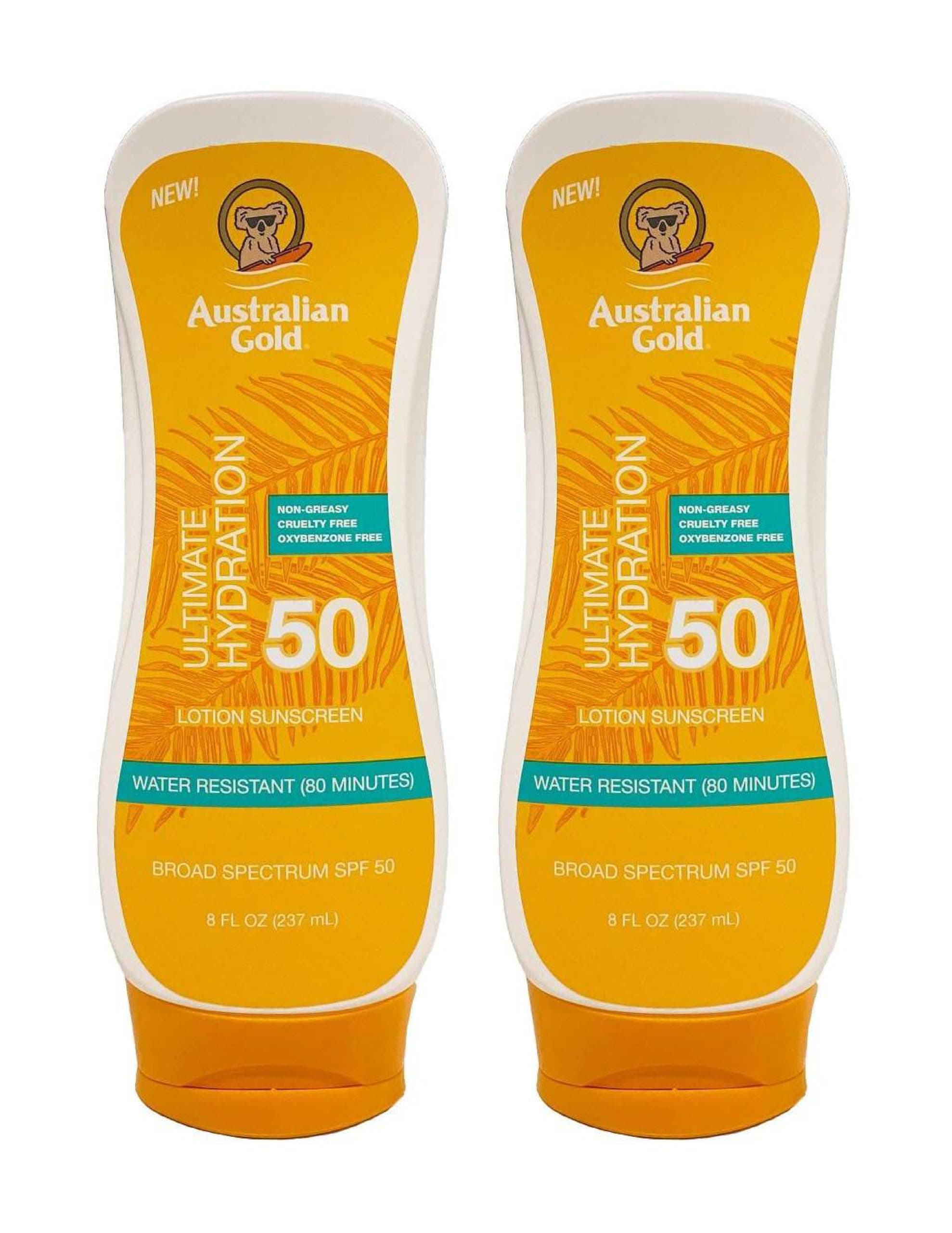 Spf50 Lotion Moisture Max 8 Ounce (237ml) (2 Pack)