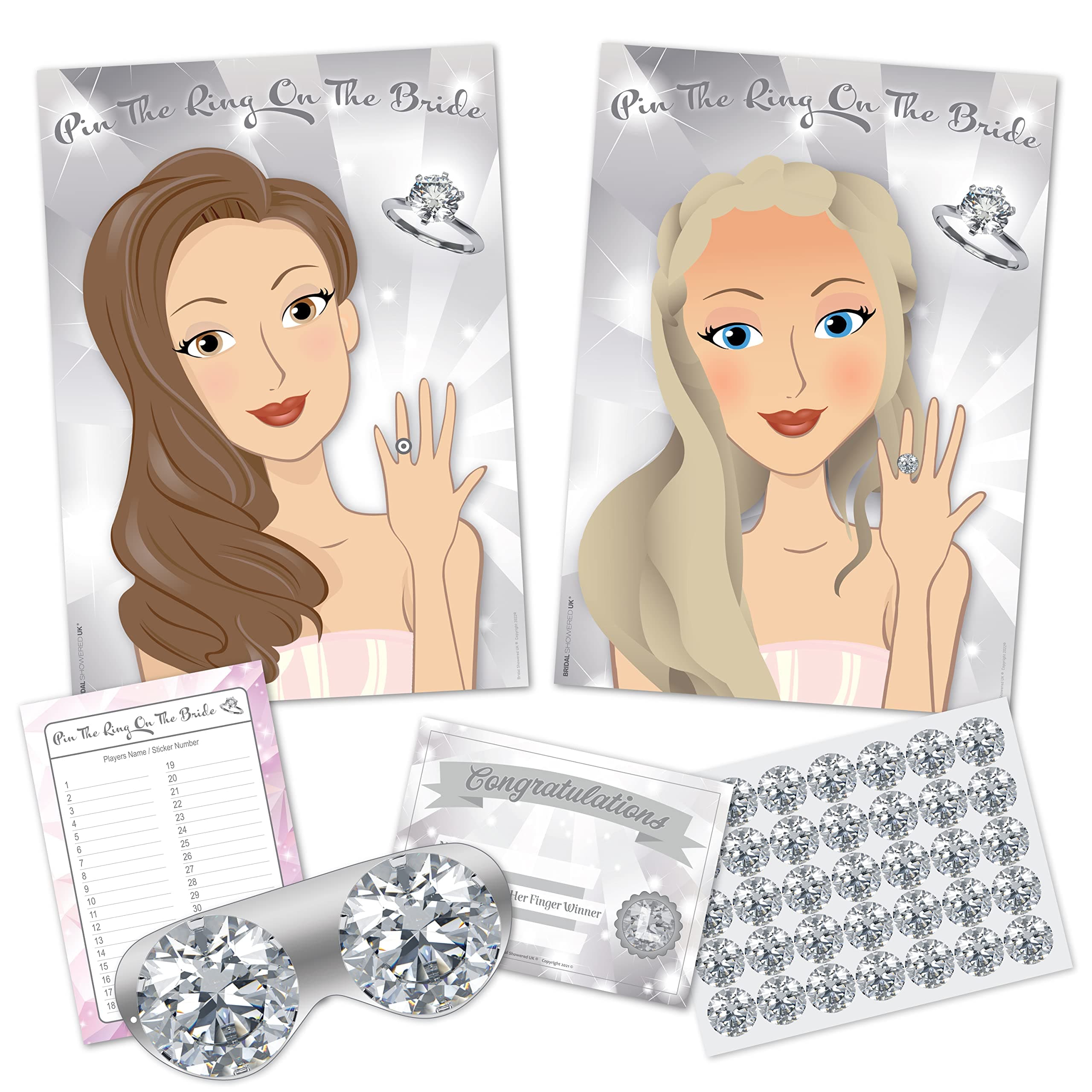 Pin The Diamond On The Bride