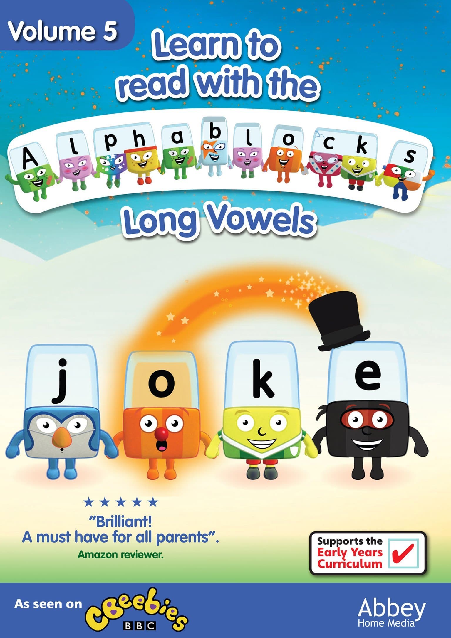Learn To Read With The Alphablocks - Long Vowels Volume 5