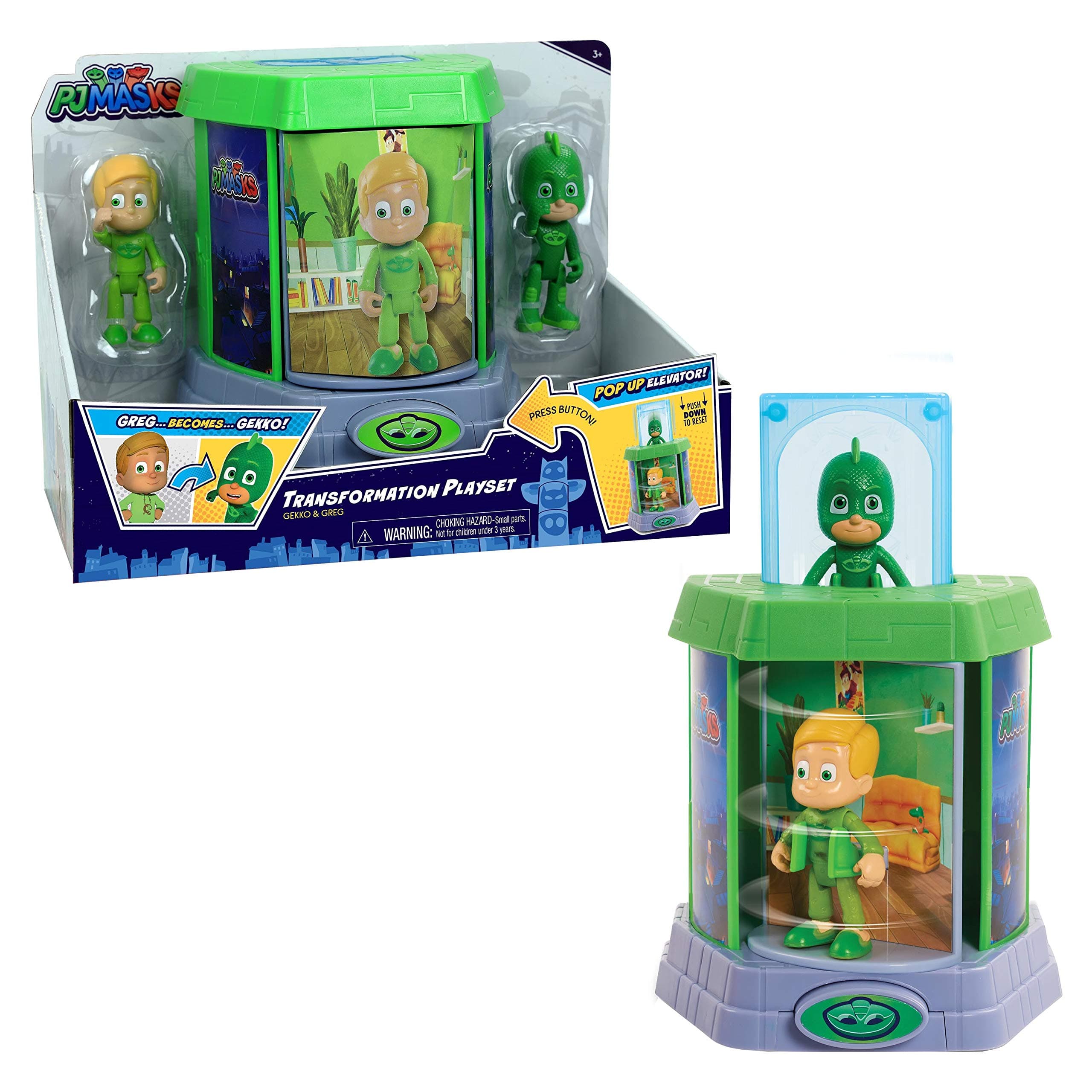 PJ Masks Transforming Playset-GEKKO