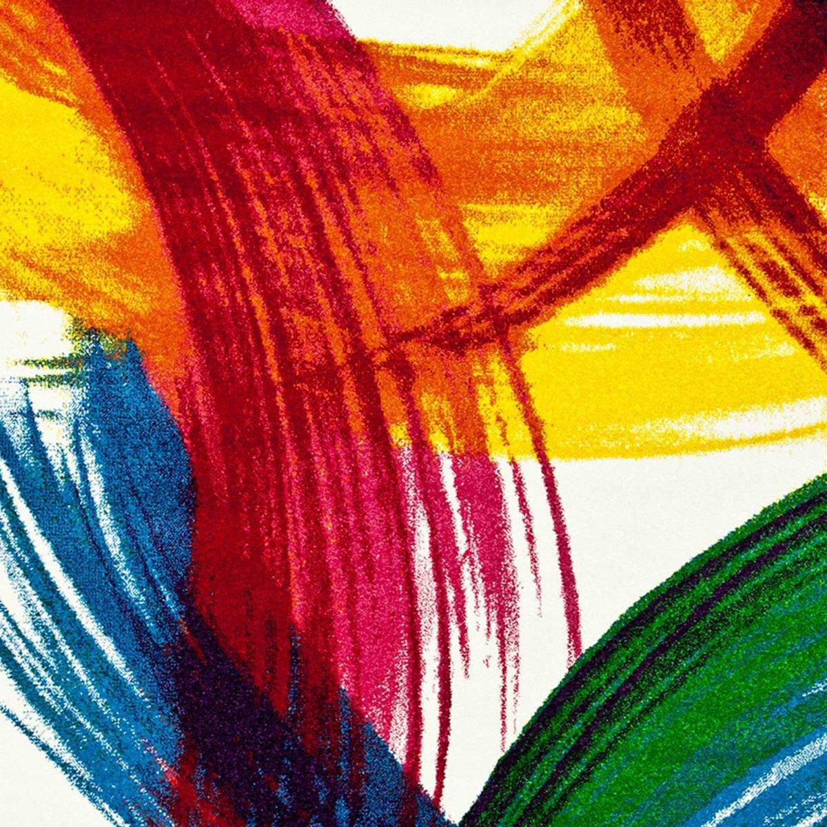 Nazar Belis Lounge Modern Multi-Coloured Rug 80 x 150 cm