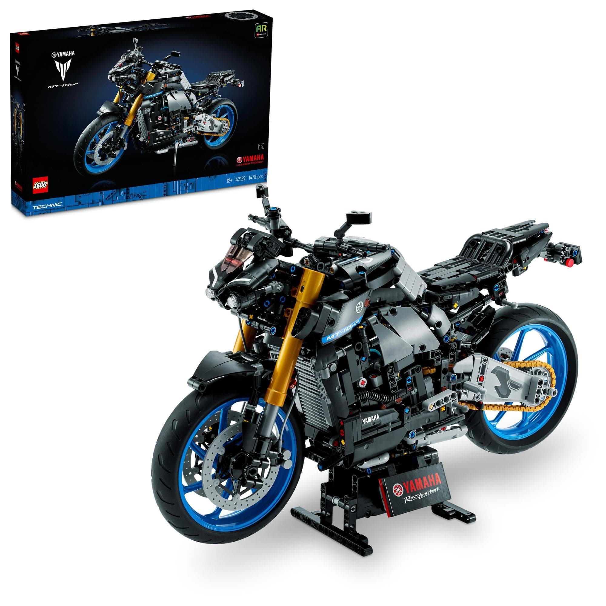 Technic Yamaha MT-10 SP 42159; Building Kit for Adults (1,478 Pieces)