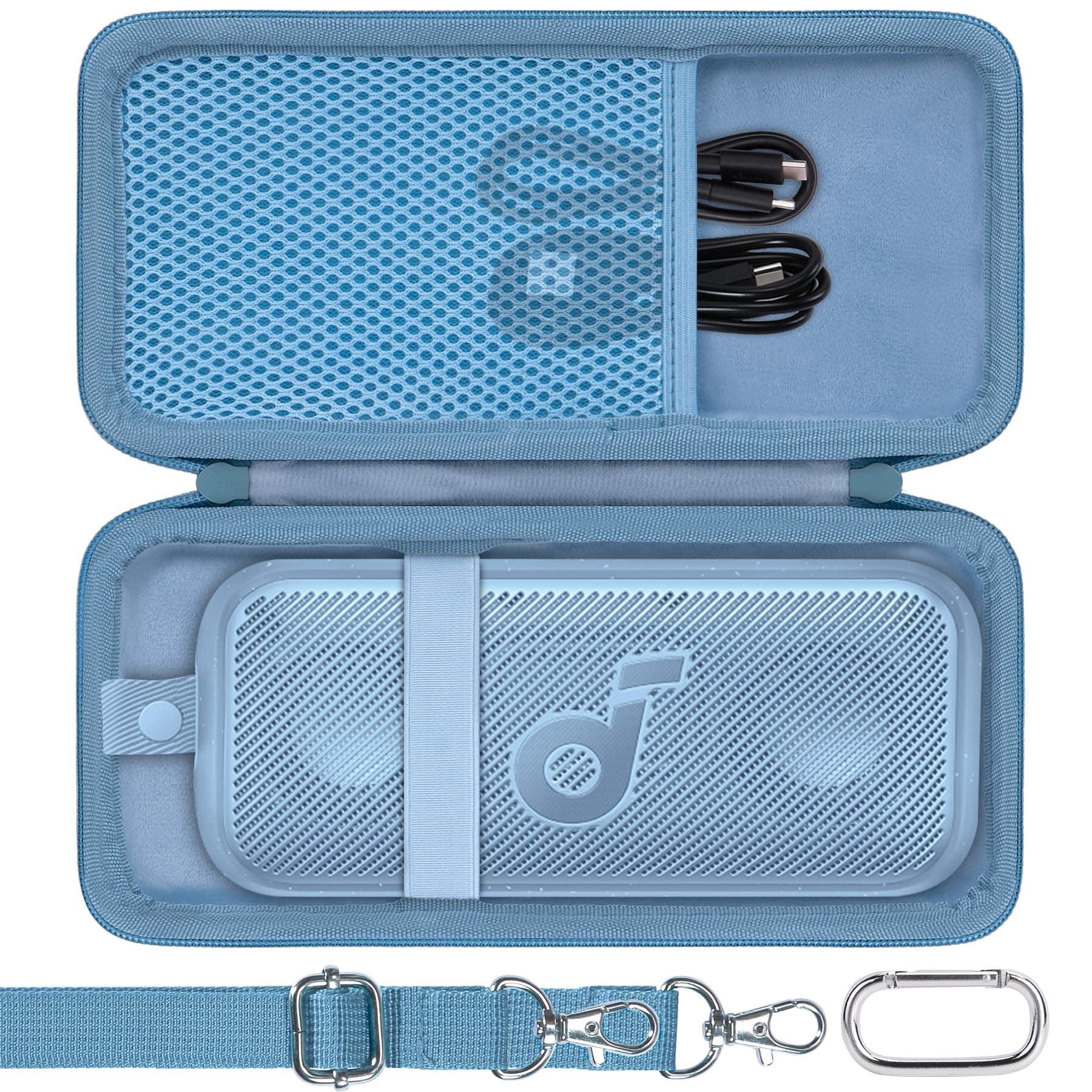 Hard Case Compatible with Anker Soundcore Motion 300 Wireless Hi-Res Portable Speaker,Blue Case