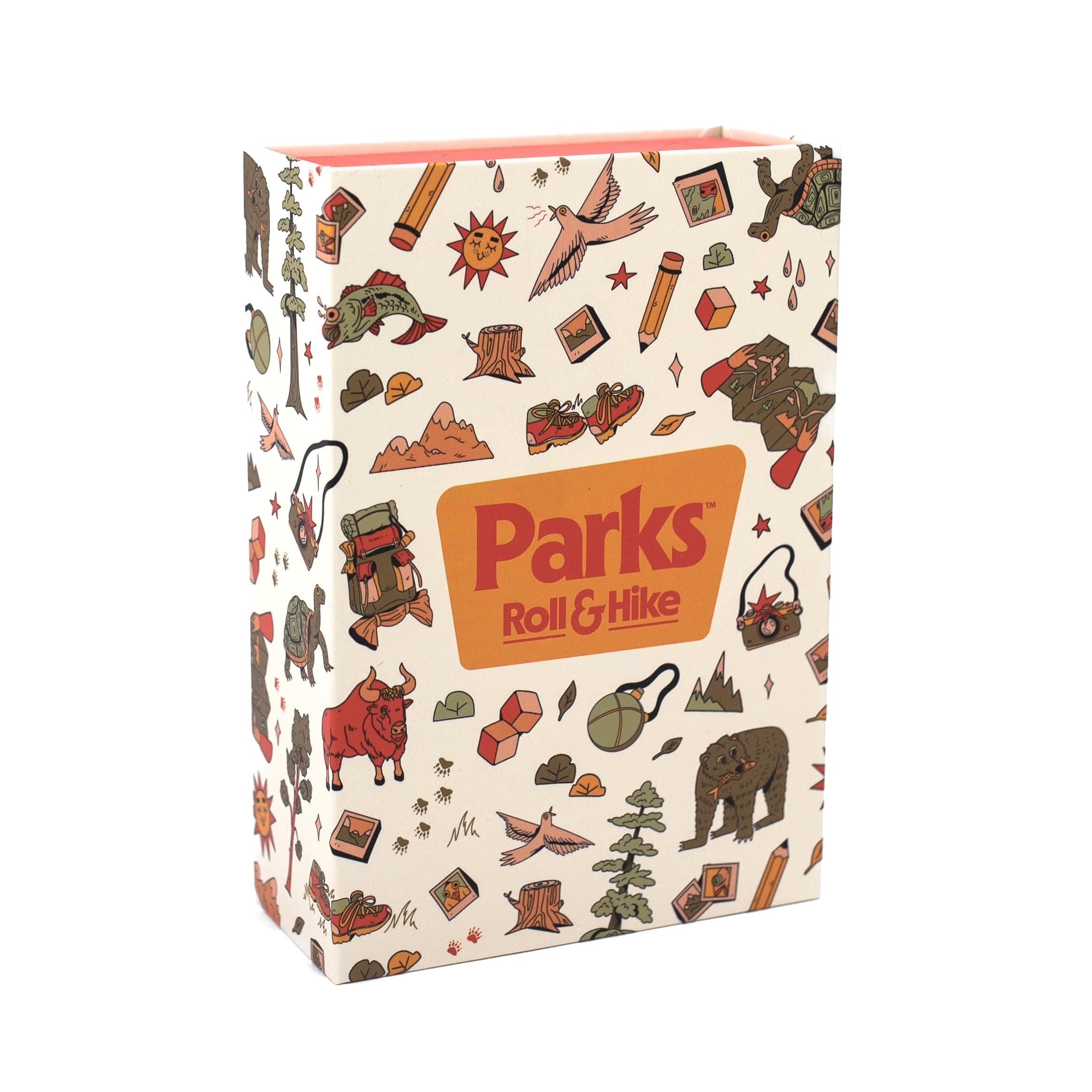 Keymaster Games - Parks Roll & Hike - Strategic Dice Game for 1-4 Players - Explore US National Parks - Fun, Fast & Travel-Friendly for Family Game Night, Camping, & Adventure Lovers | Ages 10+