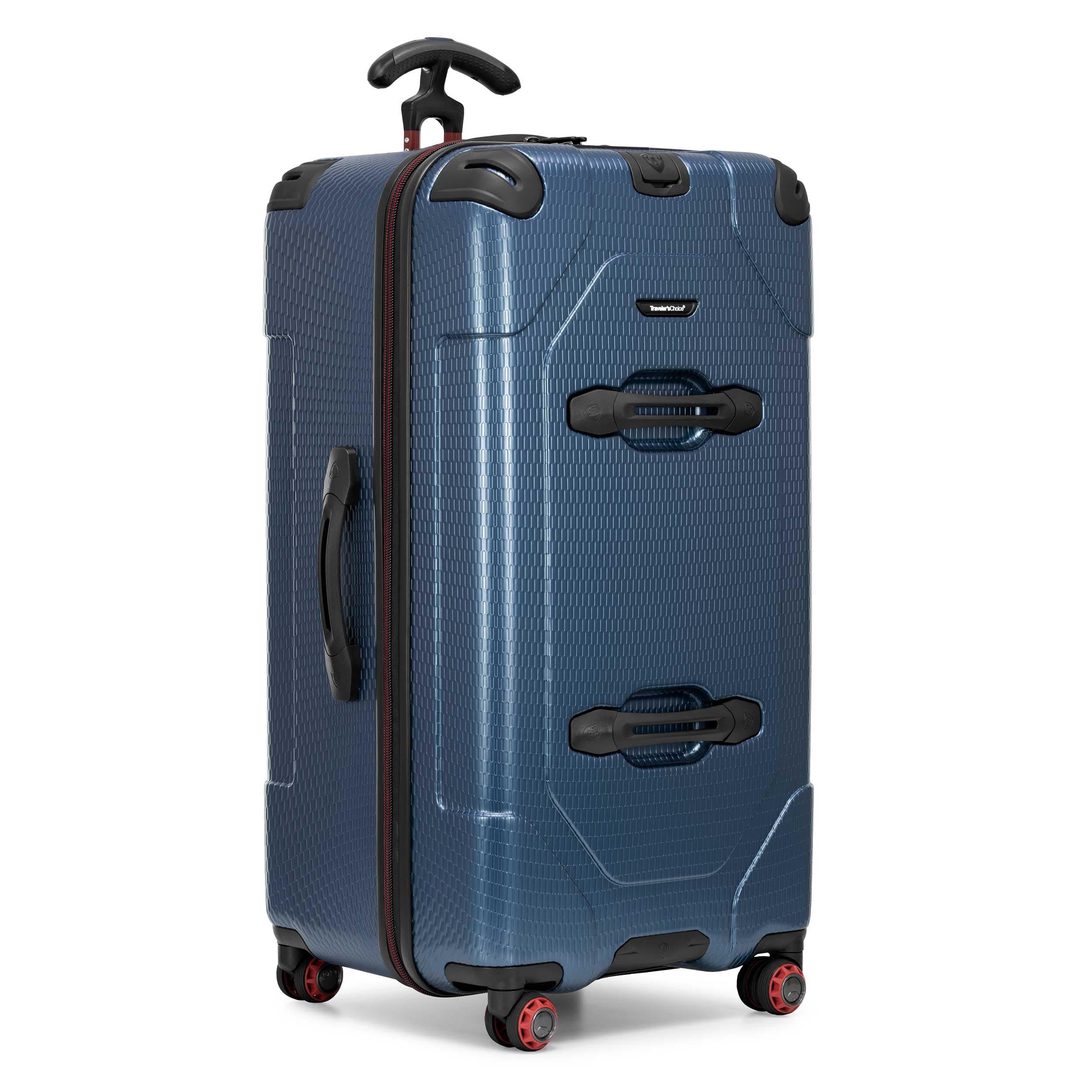 Maxporter II Polycarbonate Hardside Trunk with Spinner Wheels, Navy, 31-Inch Large Trunk