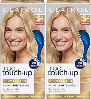 Clairol Root Touch-Up Permanent Hair Dye, Extra Lift Hair Color, Pack of 2