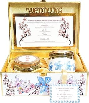 Customize Marriage Card Desigh Decorative Print box, wedding box size 10-7-4 inch