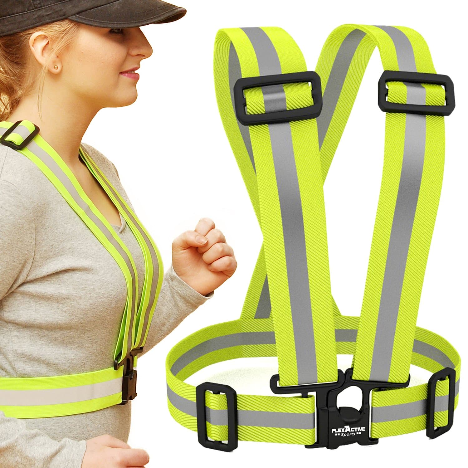 Flex Active Sports Reflective Vest Harness