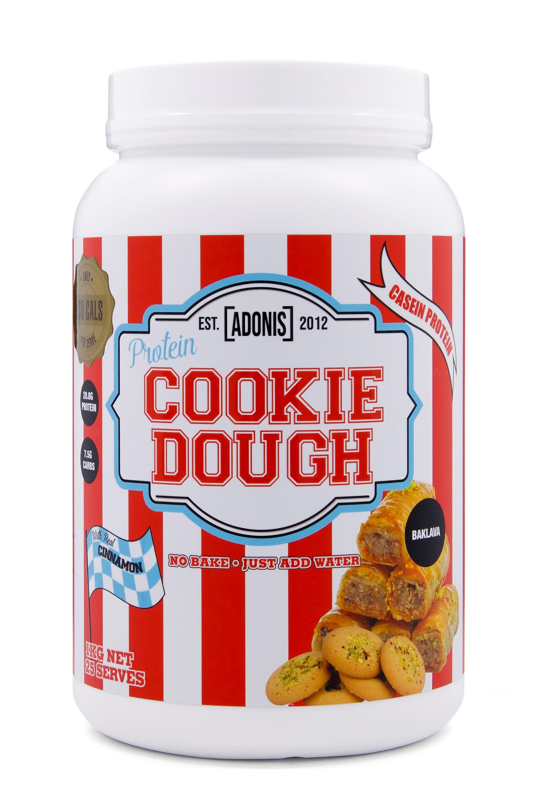 Adonis Baklava Flavor Protein Cookie Dough 1 kg