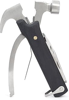 Kikkerland - Black Wood Multi Hammer Tool - CD502-BK