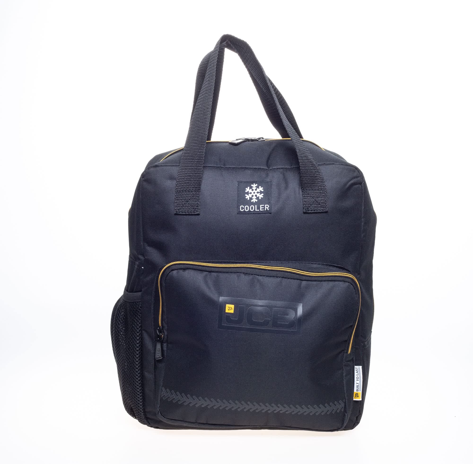 JCB - Cooler Bag - Black - Mens Lunch Box - 600 Denier Polyester Fabric - Lined Cooler Bag, With Adjustable Handles - Stays Cool For Up To 7 Hours