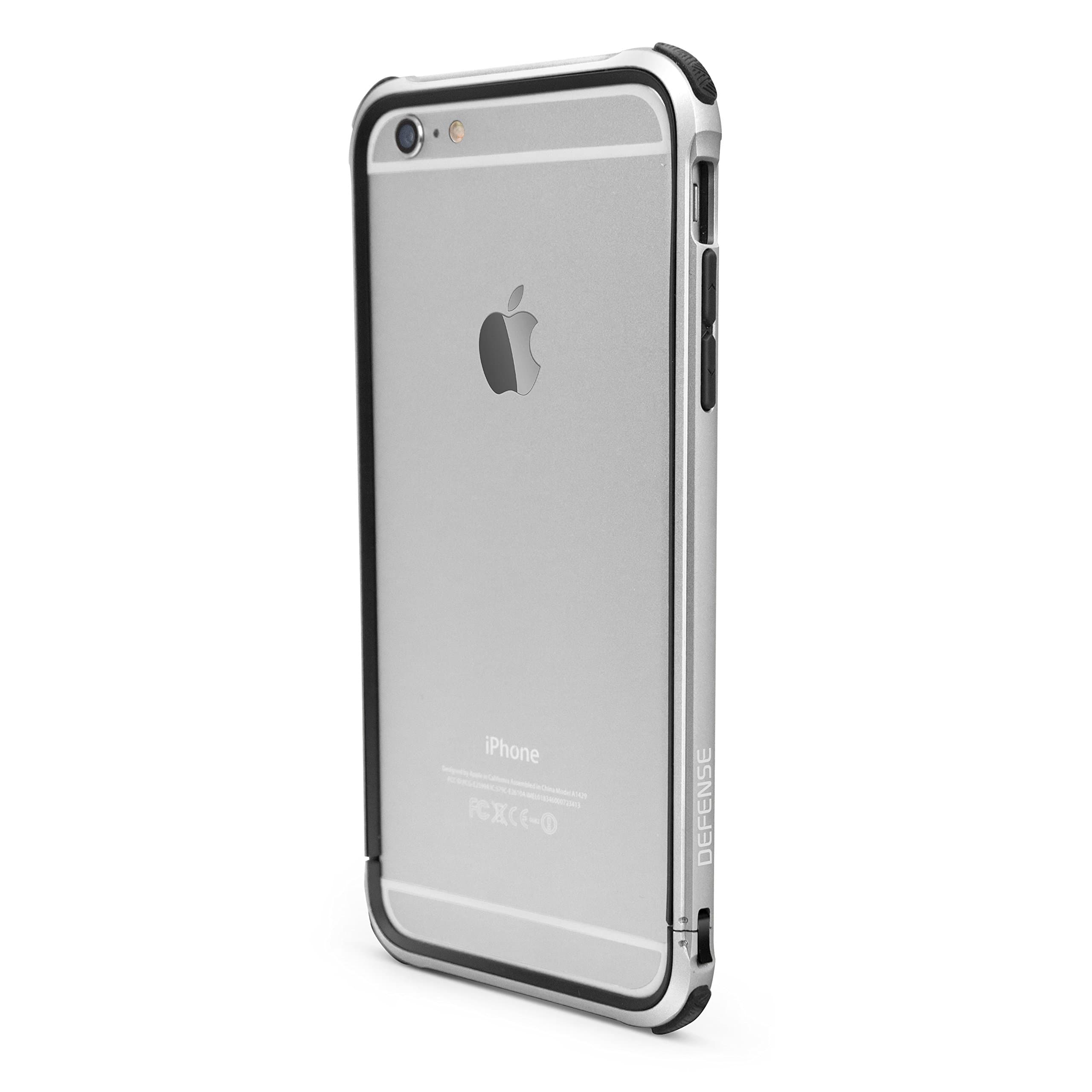 X-Doria iPhone 6 Plus ONLY Defense Gear Military Grade Drop Tested Rugged Case, Silver (Not for iPhone 6s Plus)