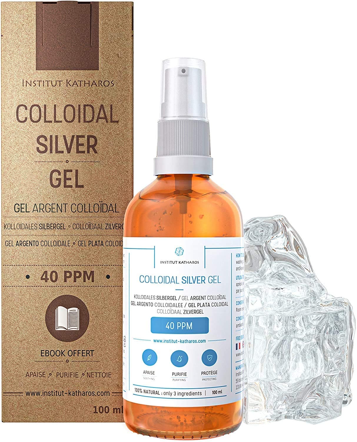 Colloidal Silver Gel 3.4 oz
