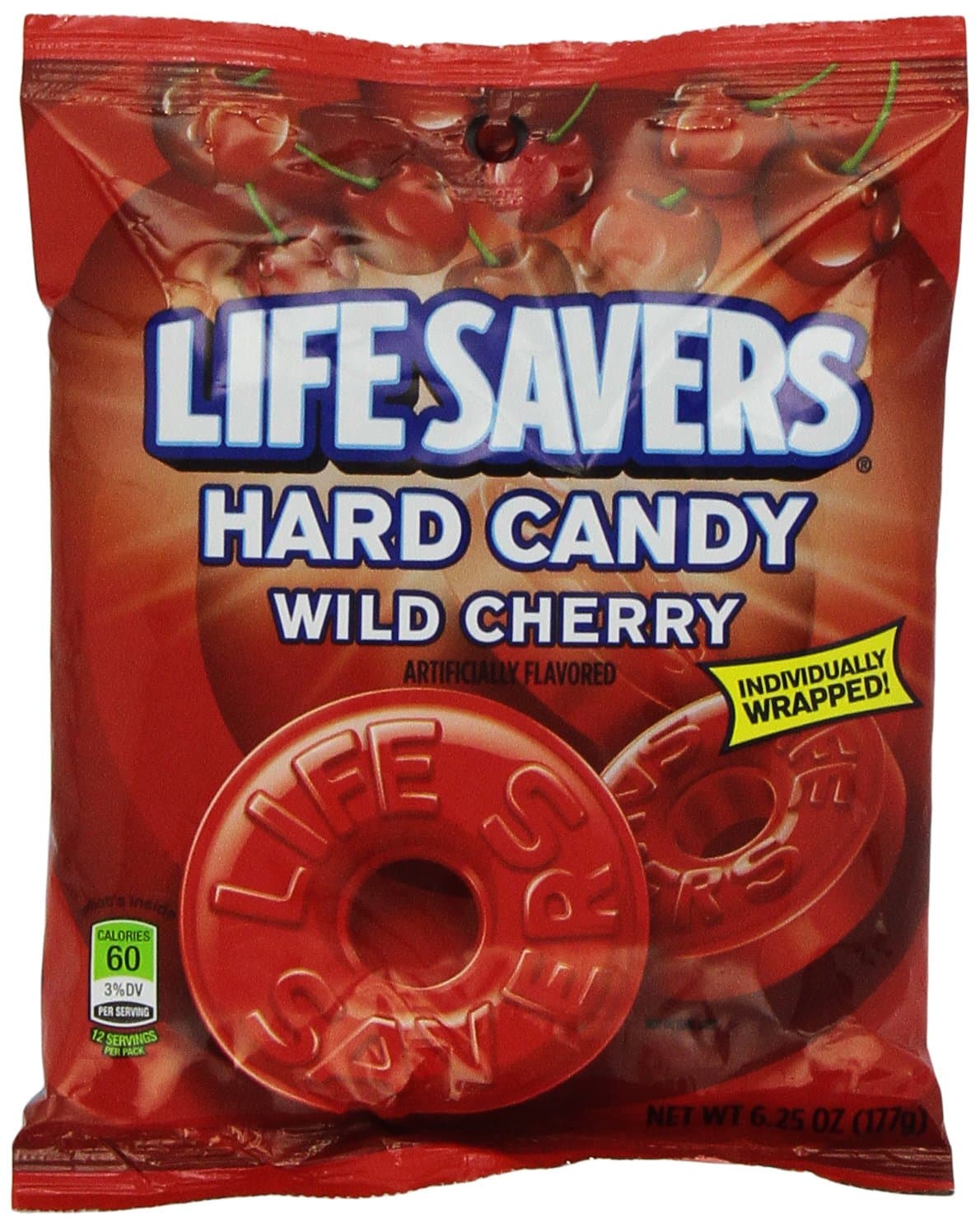 Lifesavesr Hard Candy Wild Cherry (177 gm)