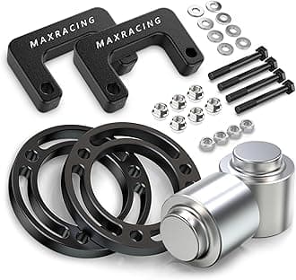 MAXRACING 3.5" Front + 3" Rear Leveling Lift Kit Compatible with 2007-2020 Chevy Tahoe / 2007-2020 Chevy Suburban 1500/2007-2013 Chevy Avalanche 1500/2007-2020 GMC Yukon 1500 4WD/2WD