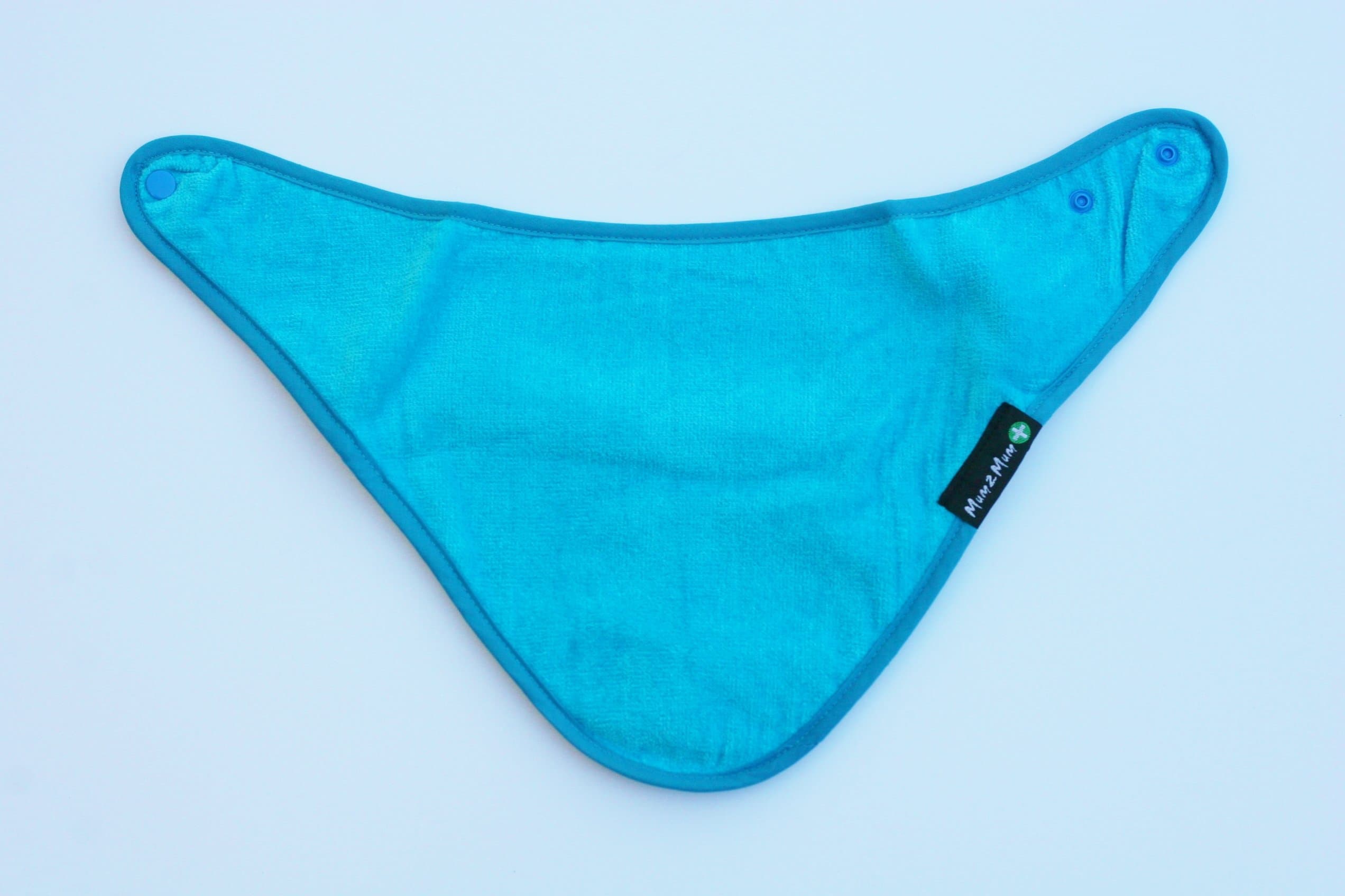 Youth Special Needs Bandana Bib - Teal - Waterproof
