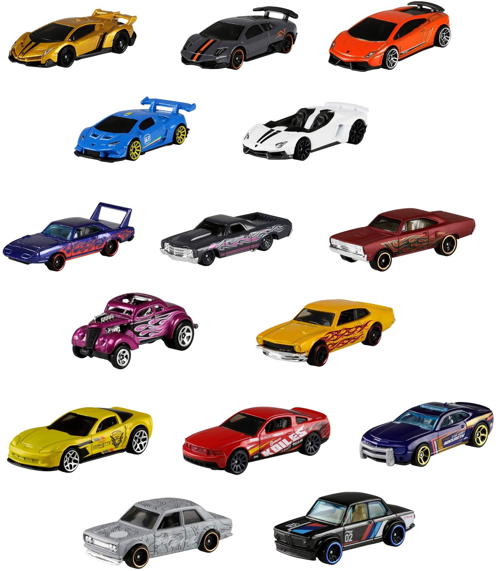 Hot Wheels Collector 5 Pack Vehicles