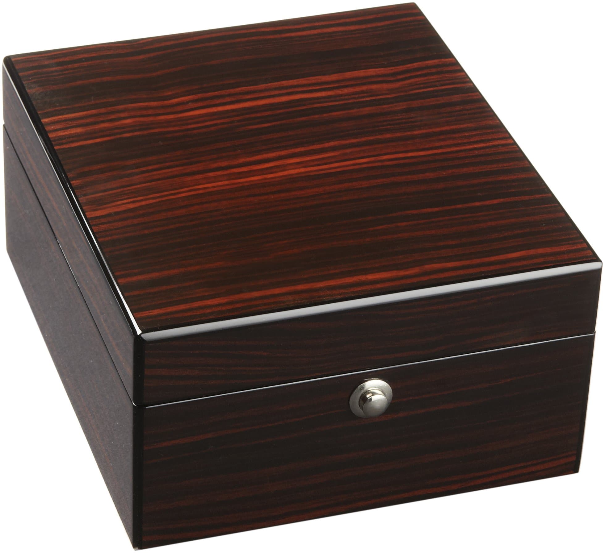 Intica FW-1364 Four Watch Ebony Finish Display Box