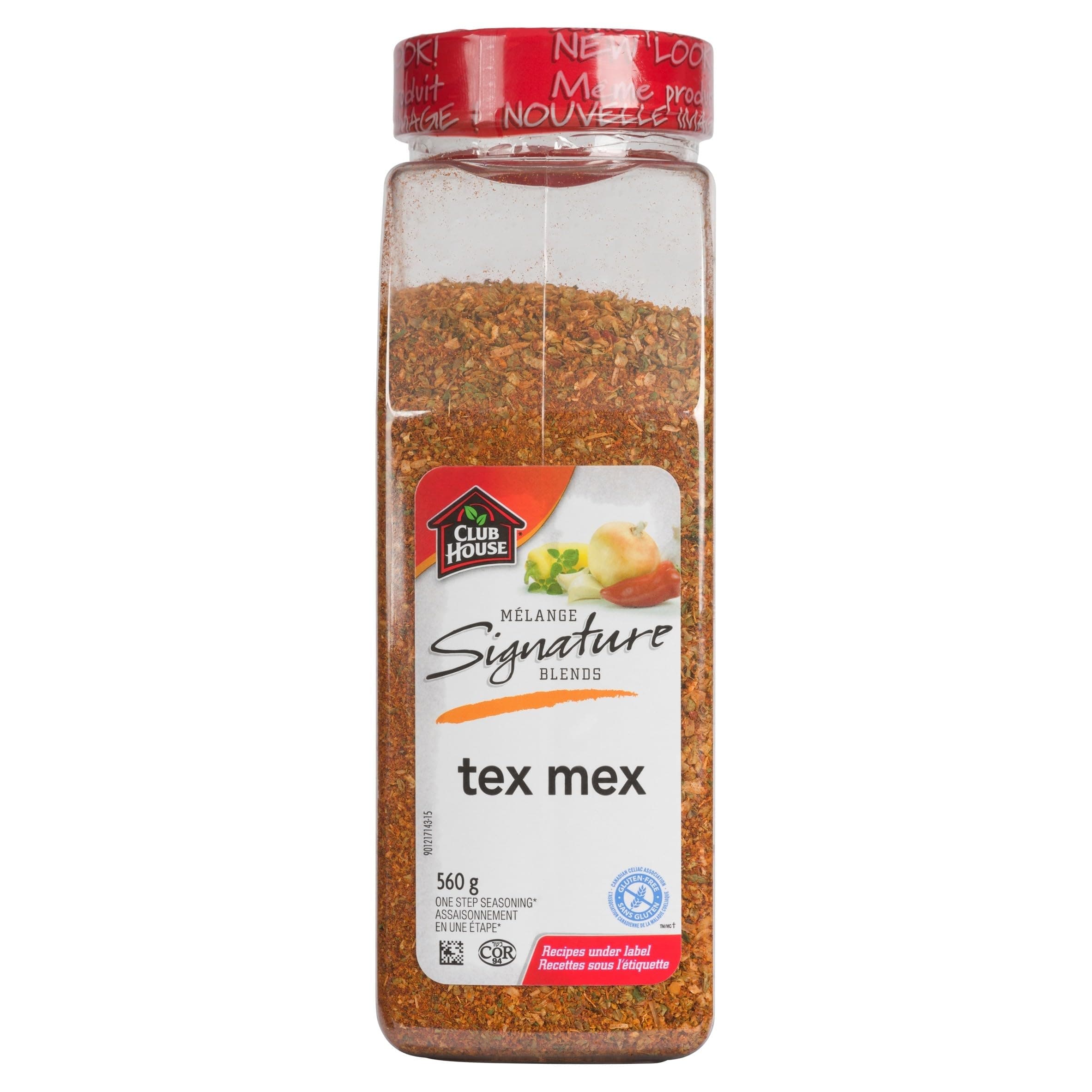Tex Mex Seasoning One Step, 560 Gram/19.75oz {Imported from Canada}