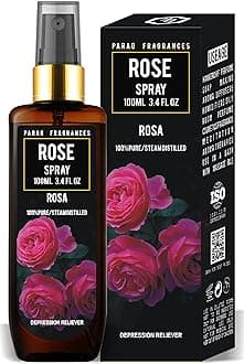 - Parag Fragrances Essential Oil Room Spray Perfume For 24 Hours Freshness & Fragrance at Home/Spreading Positive Energy, Best For Relaxation, Air Freshener / 100ml (Rose)